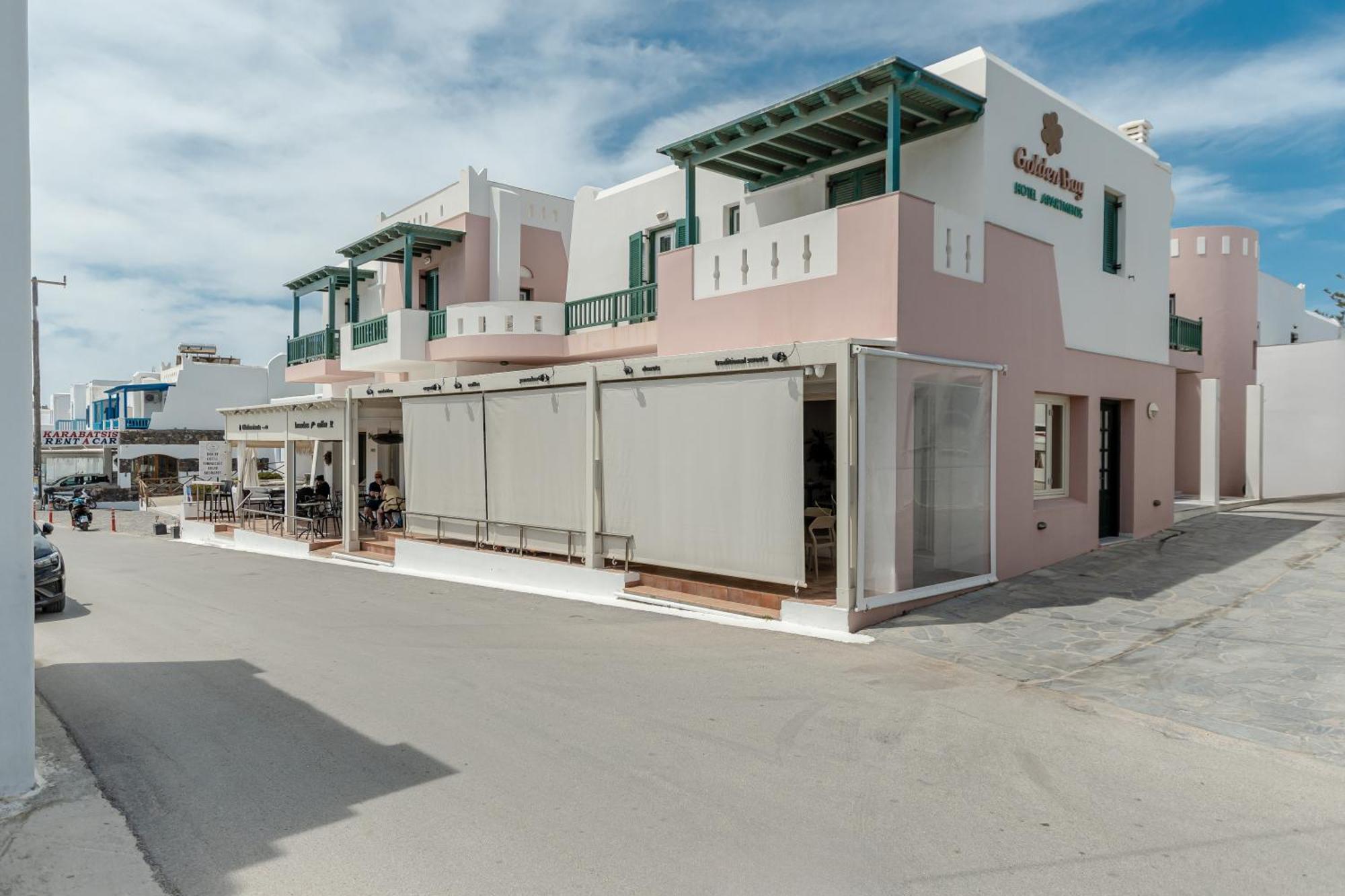 Aparthotel Golden Bay Agios Prokopios  Exterior foto